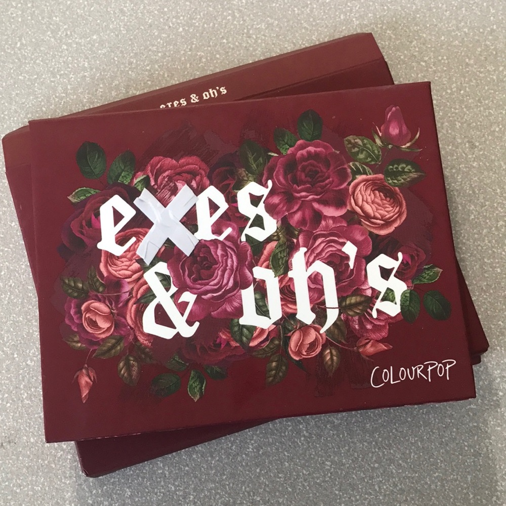 Colourpop Exes and Oh's pressed palette eyeshadow